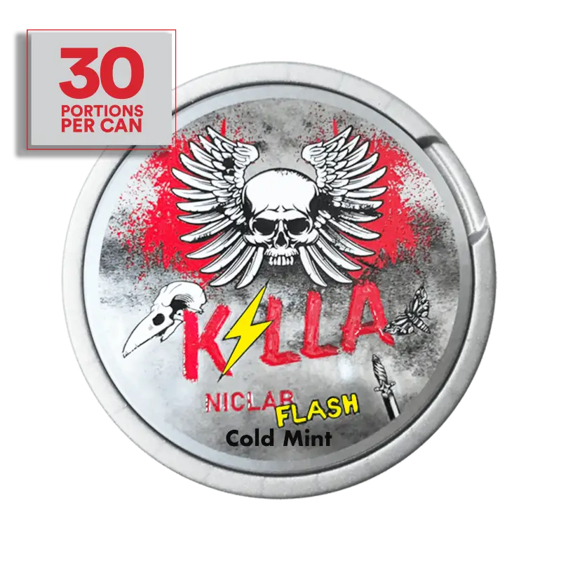 KILLA Niclab Flash Cold Mint Light by killa-niclab-flash-cold-mint-4mg - 