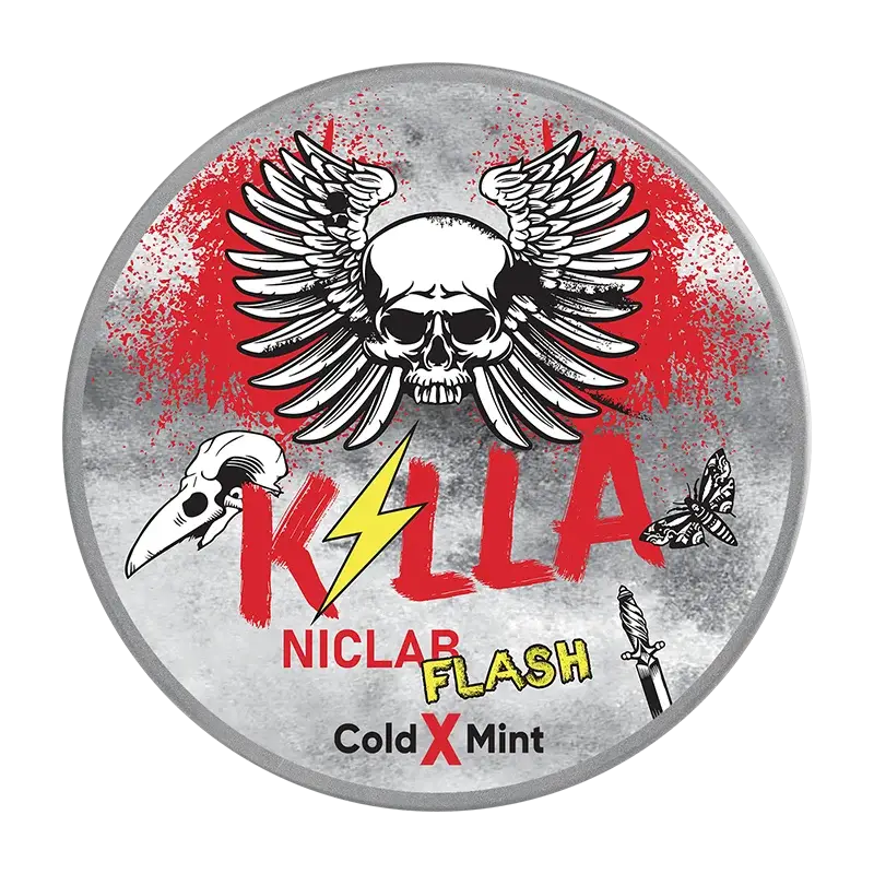 KILLA Niclab Flash Cold X Mint Light by killa-niclab-flash-cold-x-mint-4mg - 