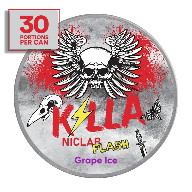 KILLA Niclab Flash Grape Ice Light by killa-niclab-flash-grape-ice-4mg - 