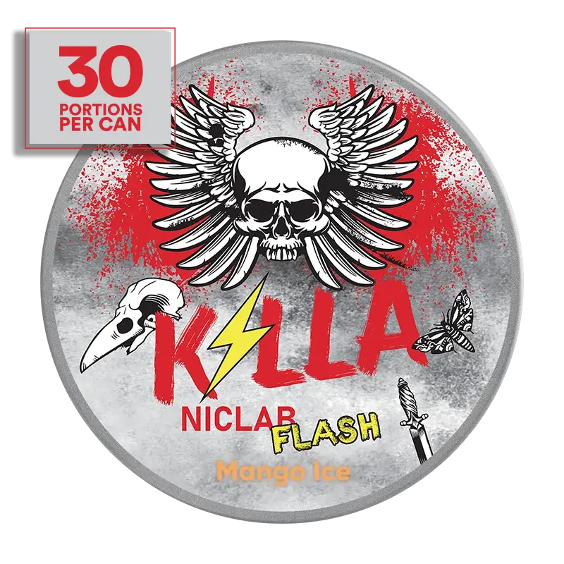 KILLA Niclab Flash Mango Ice Light by killa-niclab-flash-mango-ice-4mg - 