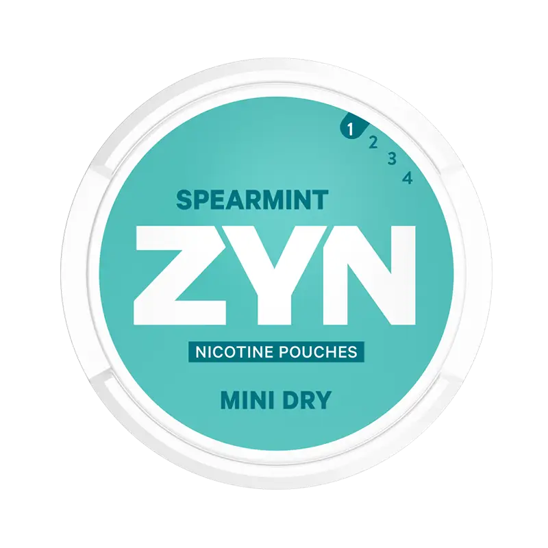 ZYN Spearmint Mini Dry Mild 1.5mg by zyn-spearmint-mini-dry-no1 - 