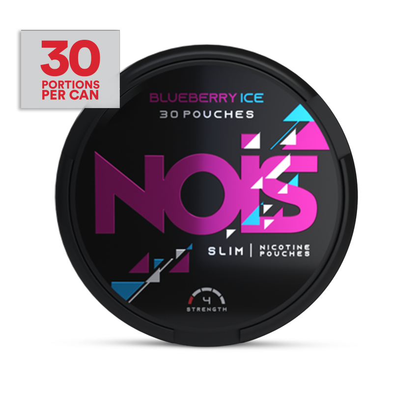 NOIS Blueberry ICE Light by nois-blueberry-ice-4mg - 